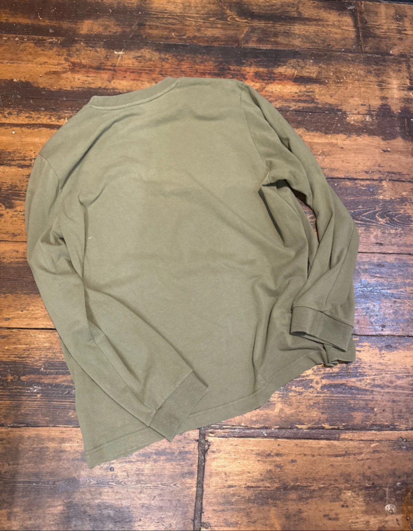 Nudie Green Long Sleeve Top Size L