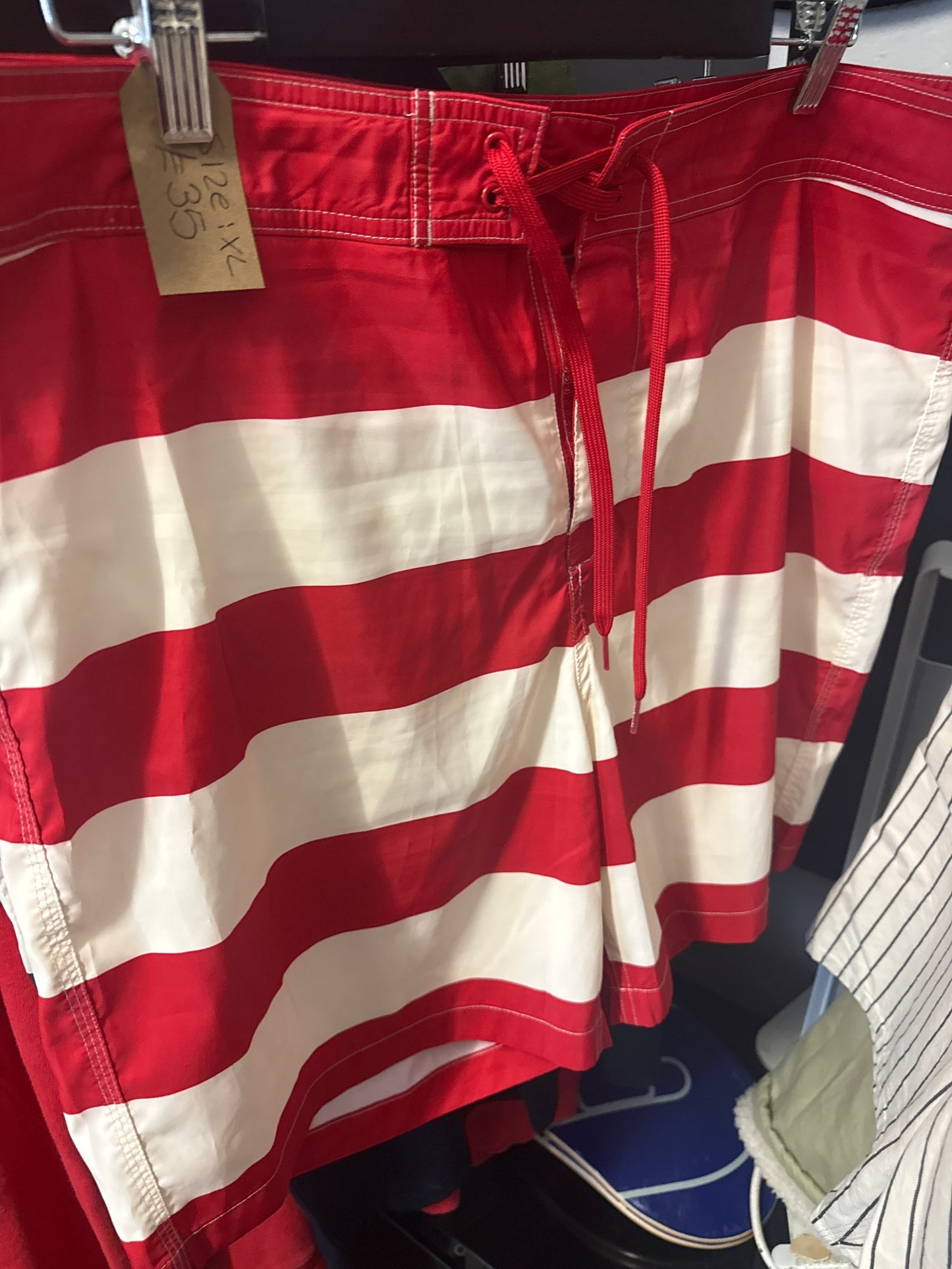 Carhartt Red/White Swim short Size XL