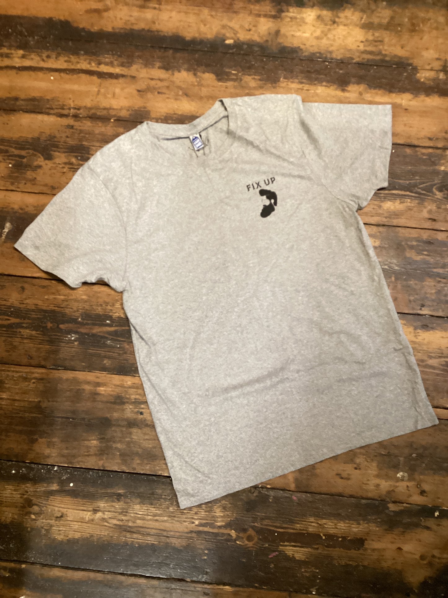 Fix Up Grey Tee Size L
