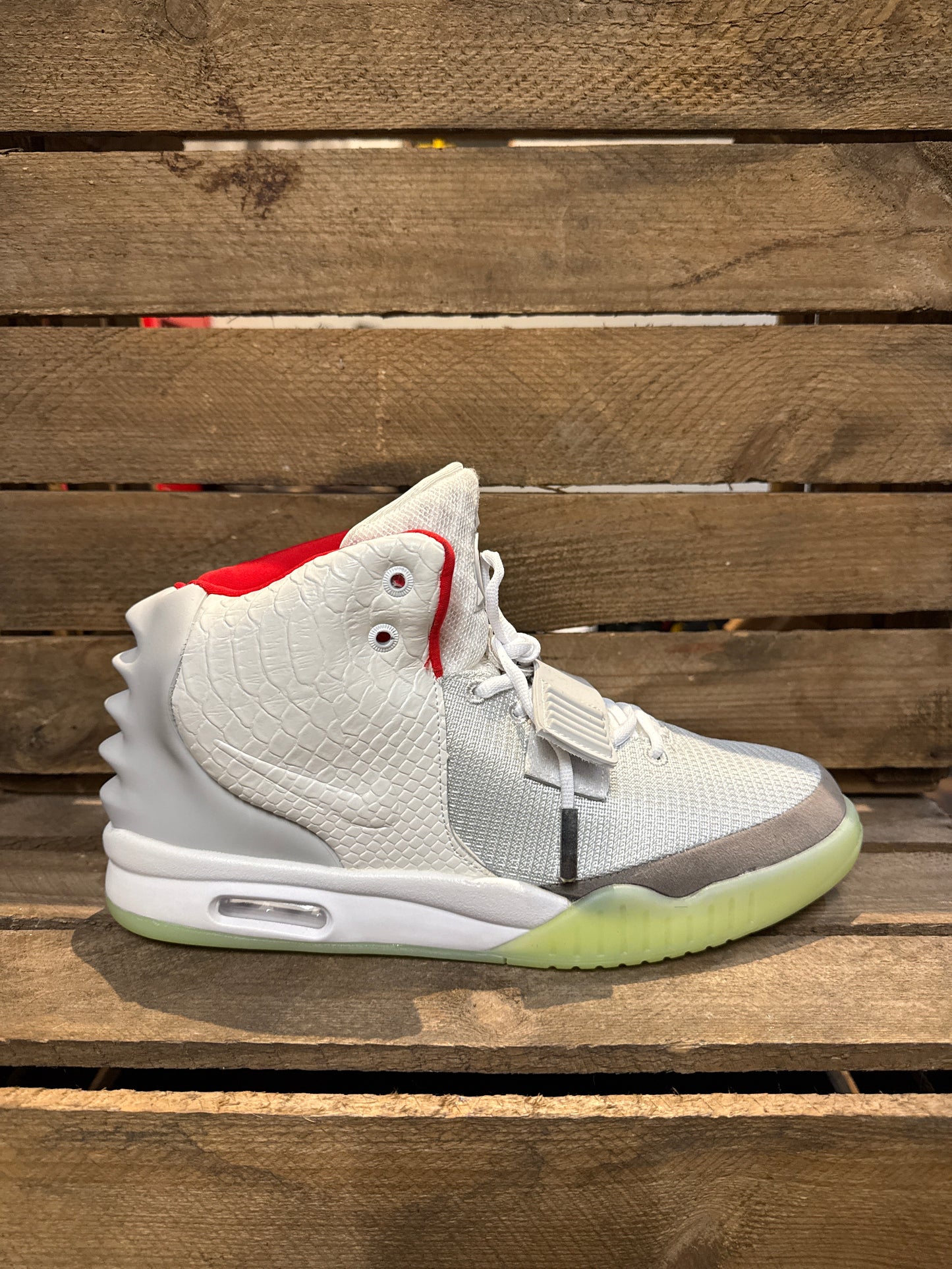 Nike Yeezy pure platinum size 11 REPS