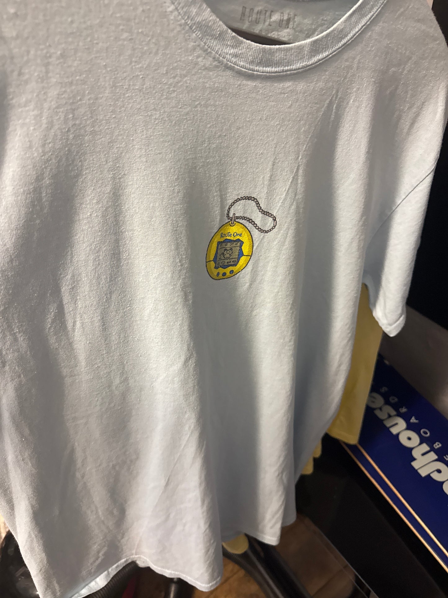 Route One Light Blue Tee Size Large