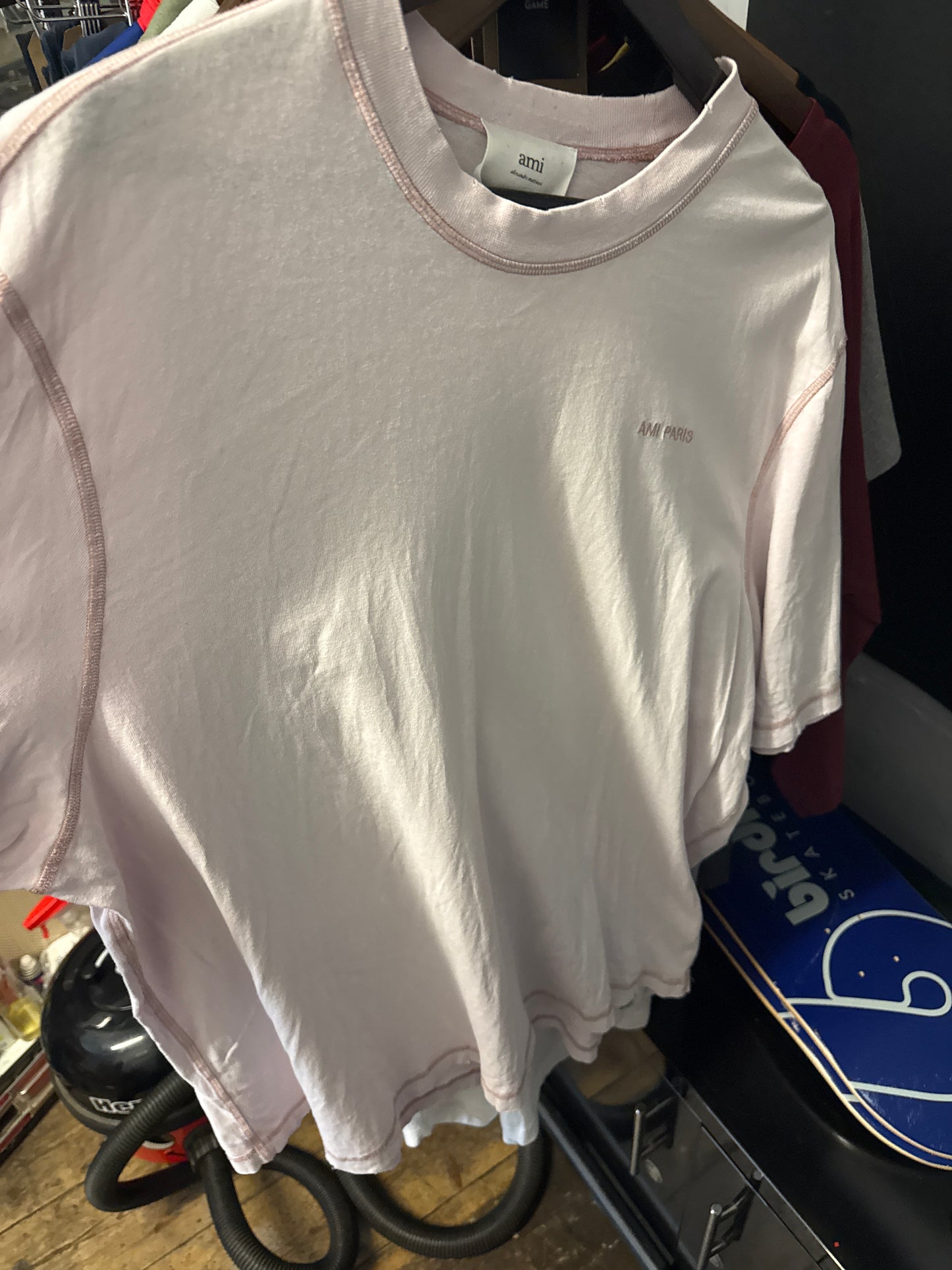 AMI Pink Tee Size L