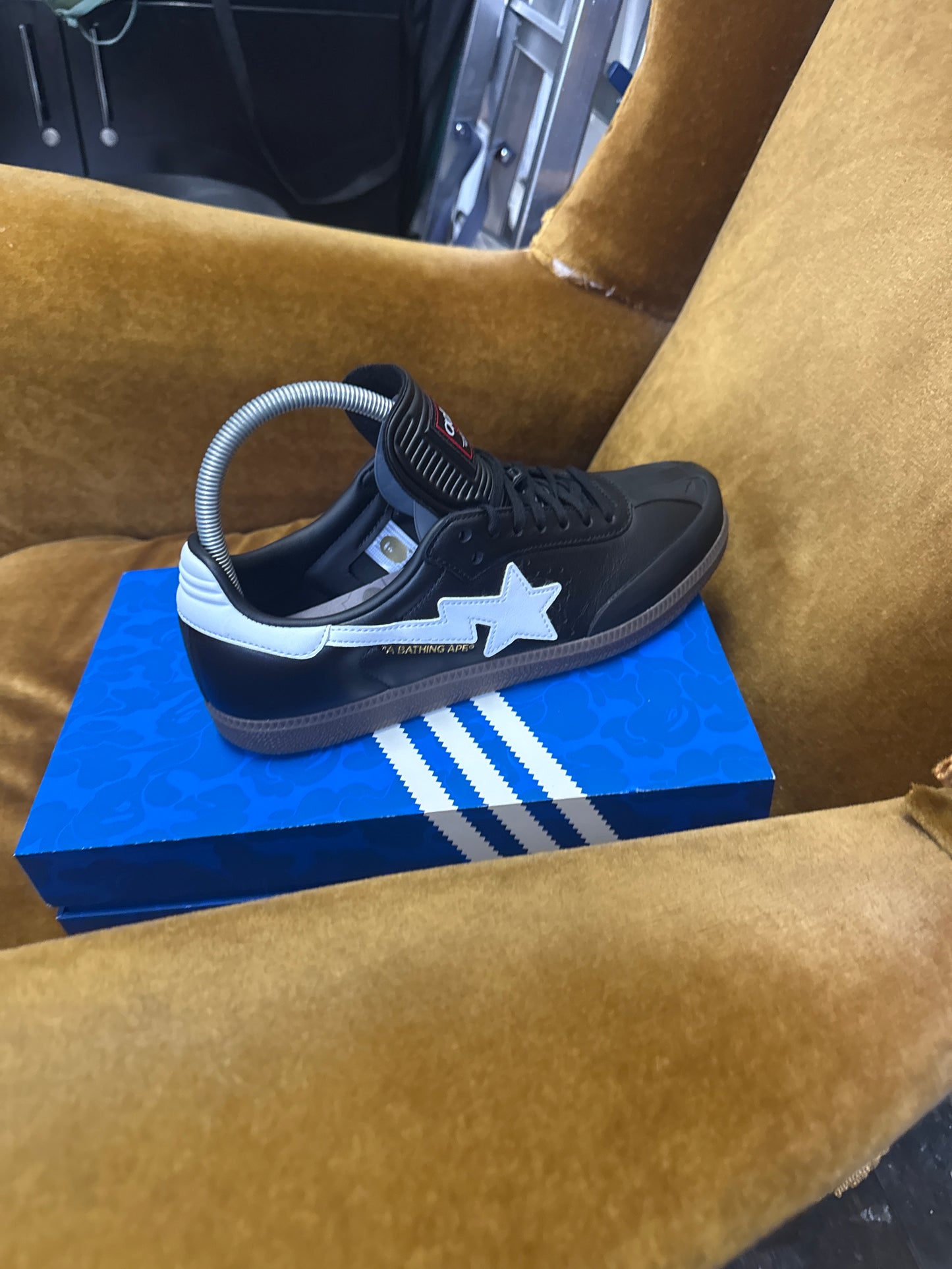 Adidas Bathing Ape Samba Size 8