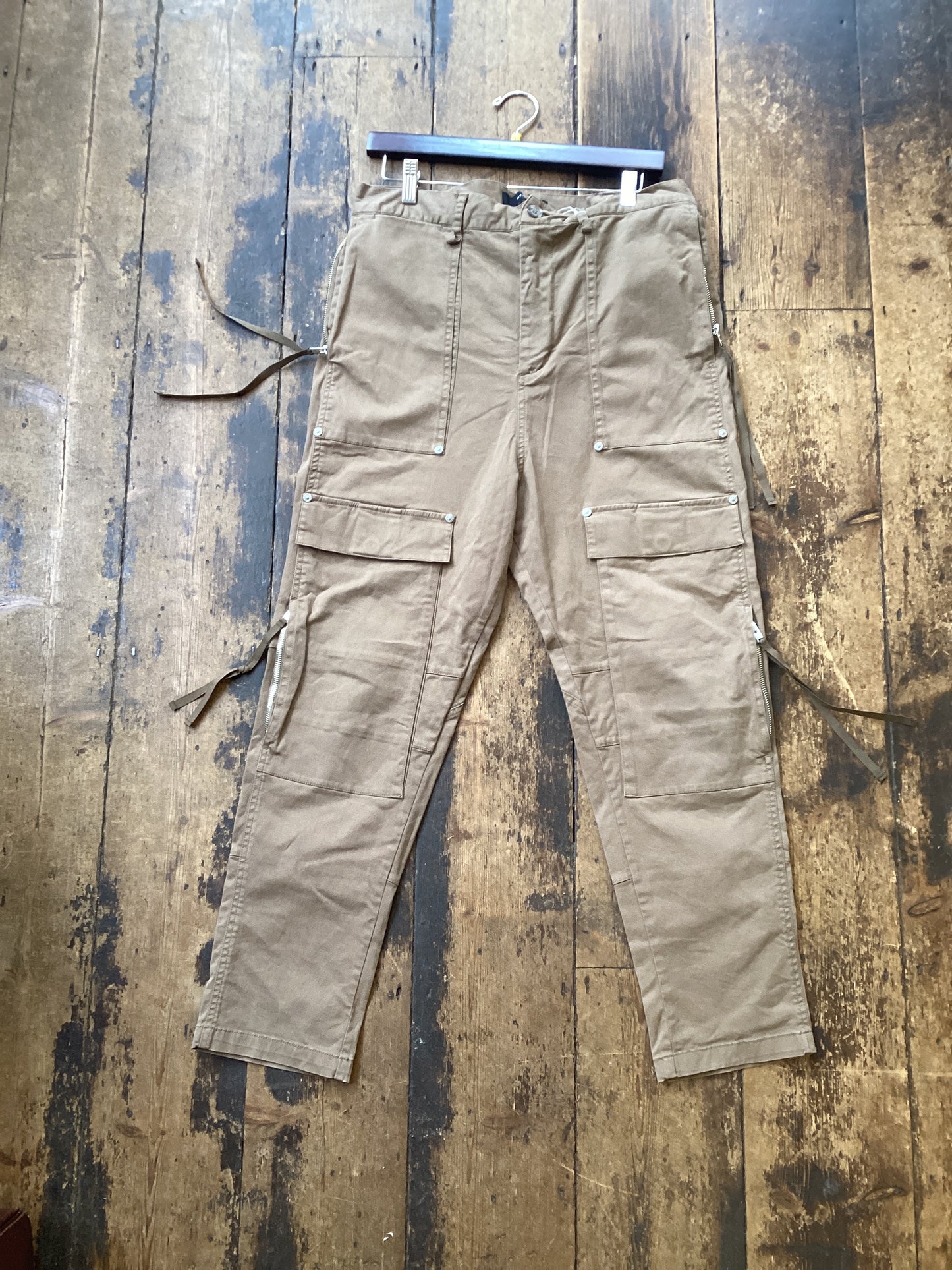 Stamped Brown Trousers Size 34
