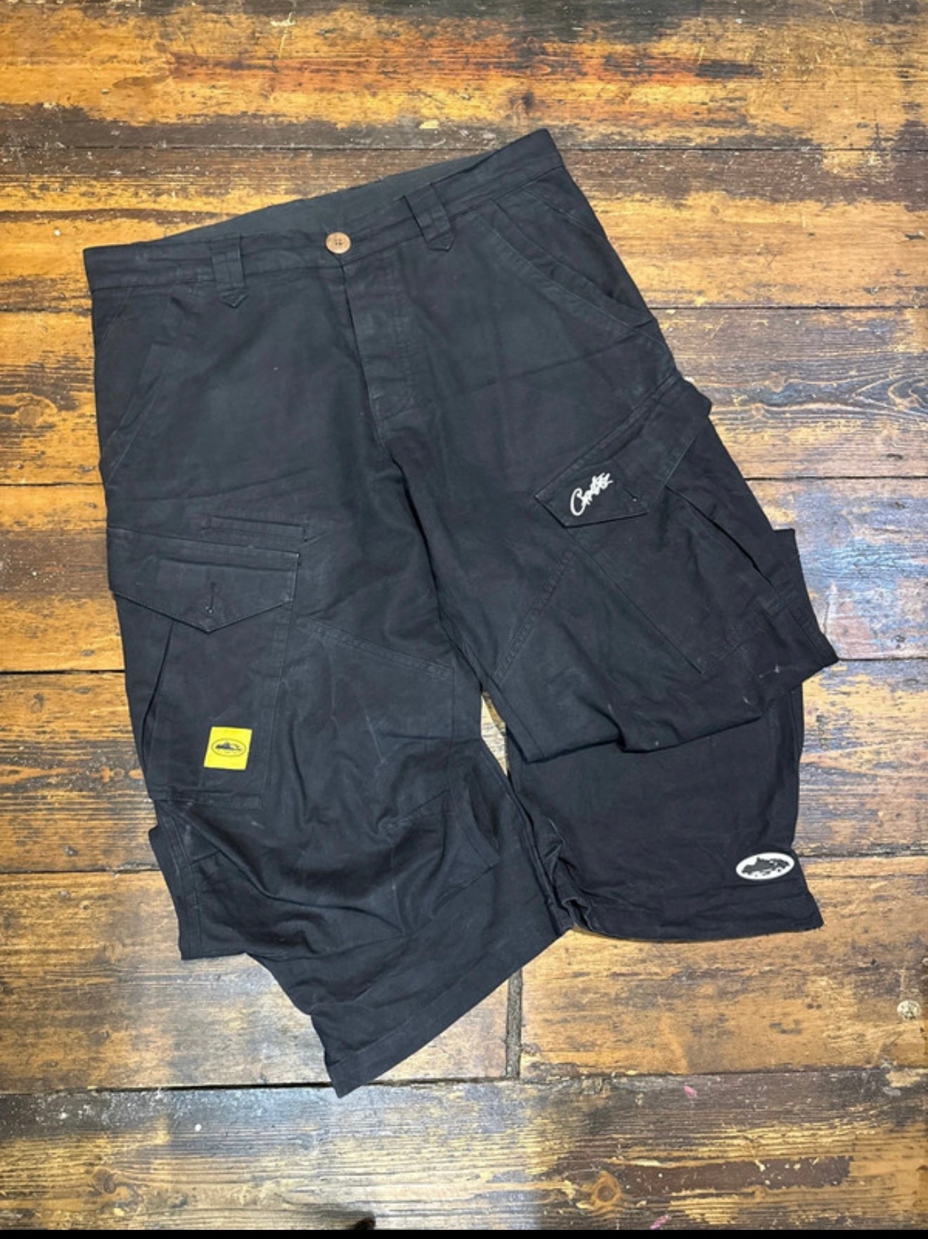 cortiez Black Cargos Size L