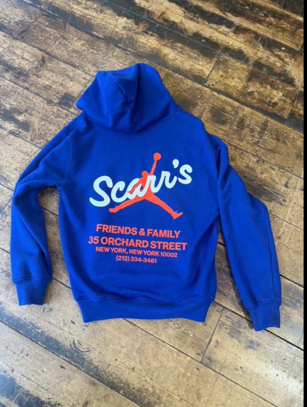 Jordan X Scarrs Pizza Hoodie Size M
