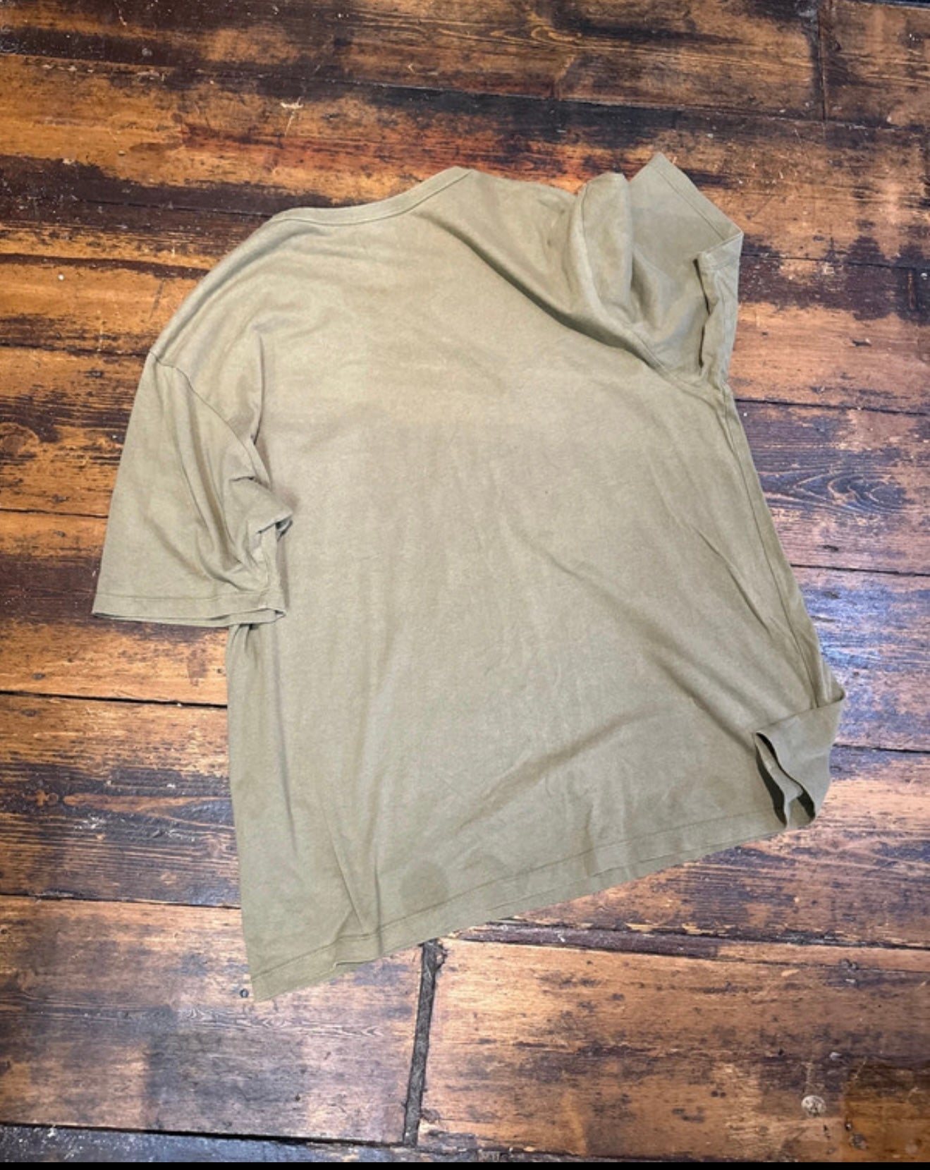 Edwin Green Khaki Tee Size L