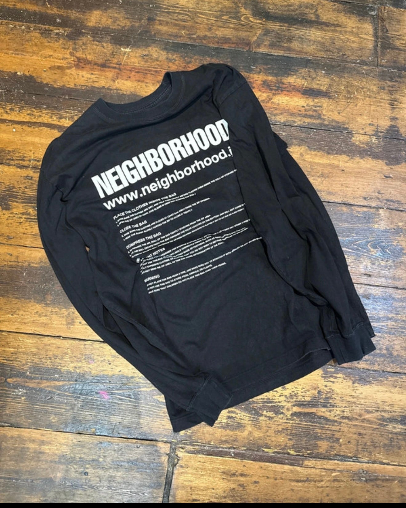 Neighborhood Long Sleeve Top Size L