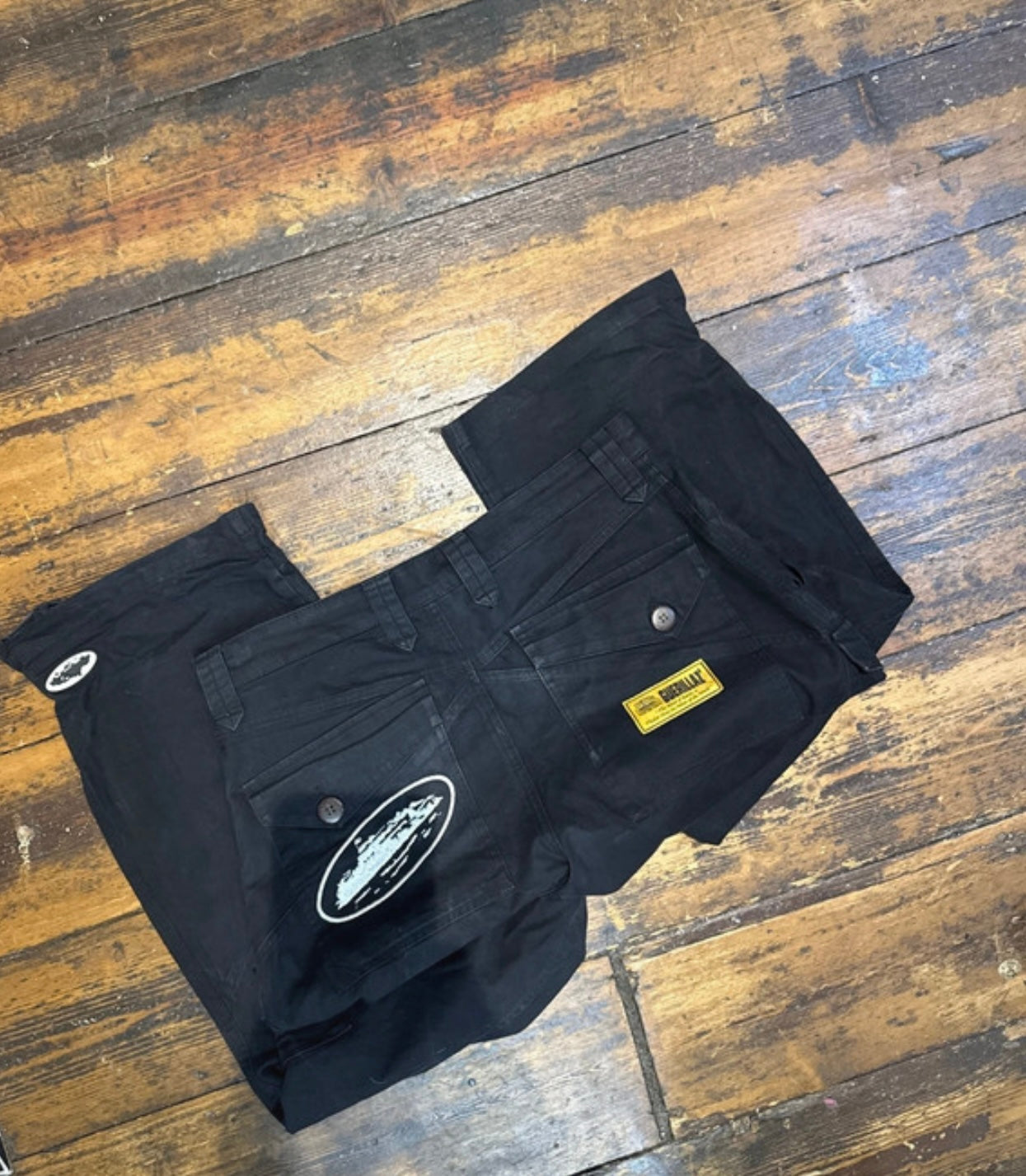 cortiez Black Cargos Size L