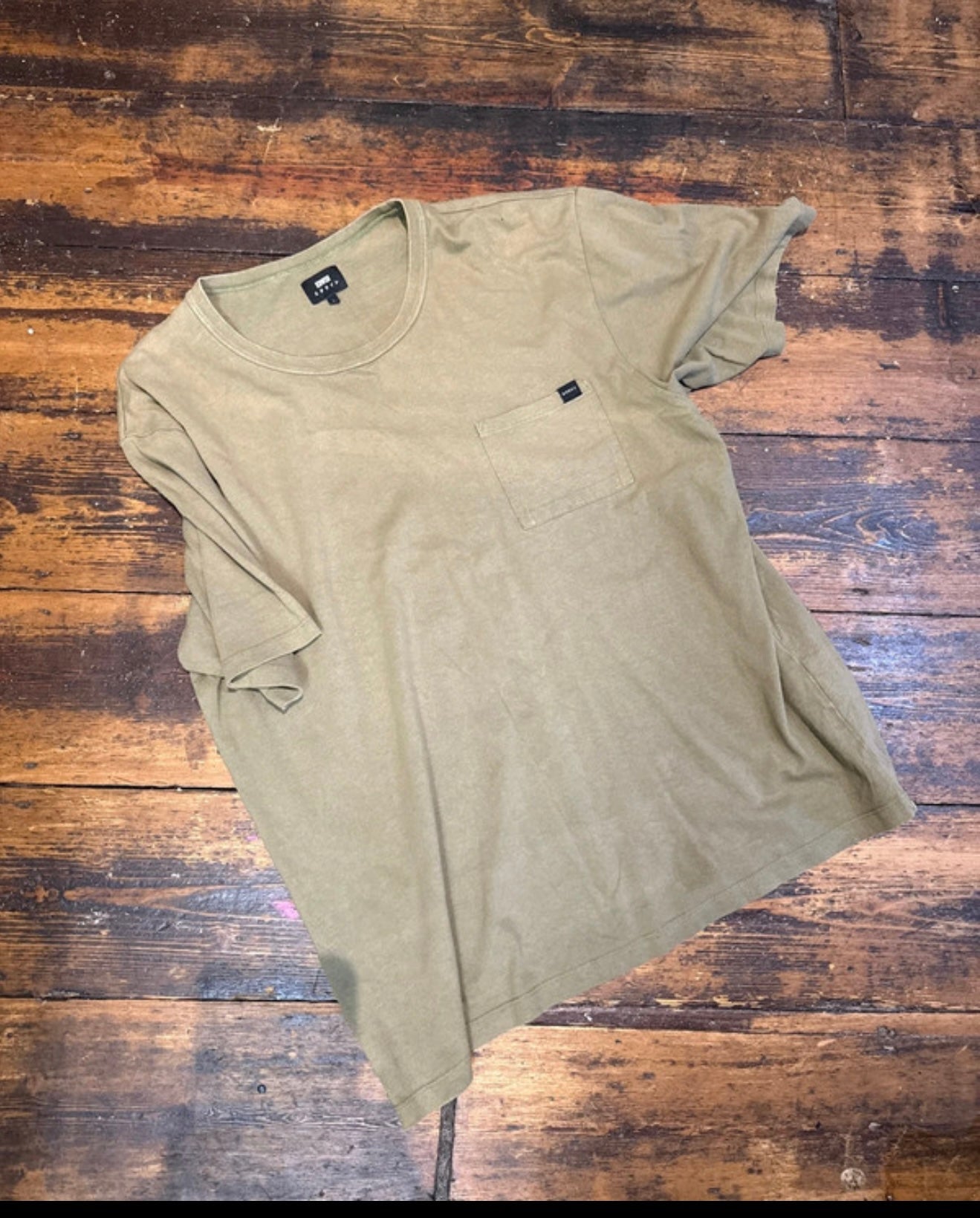 Edwin Green Khaki Tee Size L